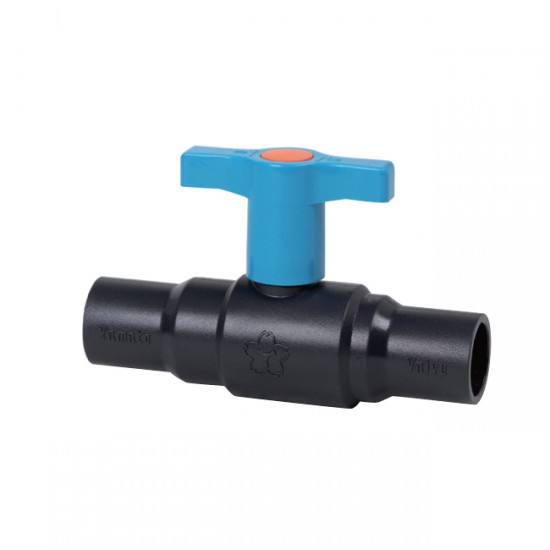 Yamato VHBEPN 10K Bronze Wing Handle Ball Valve with PVC Fitting Full Bore